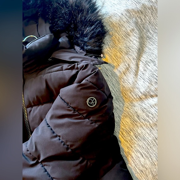 Calvin Klein Mid-Length Winter Coat - Picture 3 of 6